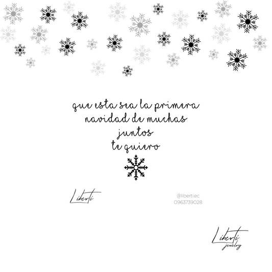 Frases Navideñas - primera navidad juntos