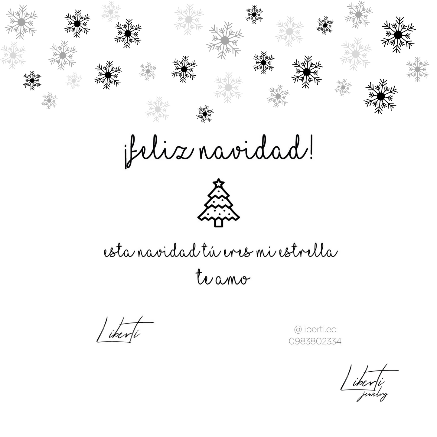 Frases Navideñas - Esta Navidad eres mi estrella