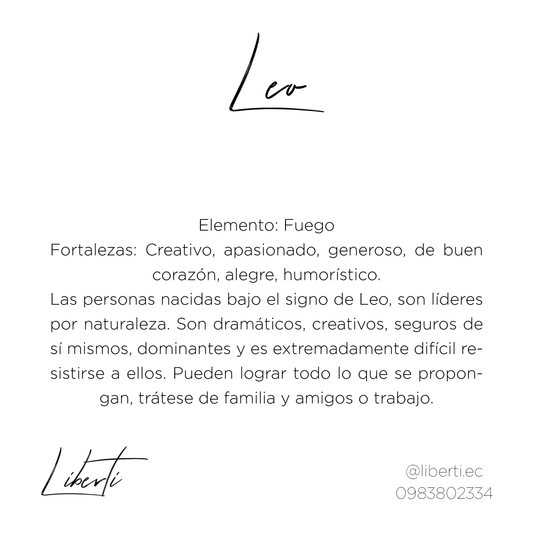 Signo del Zodiaco - Leo